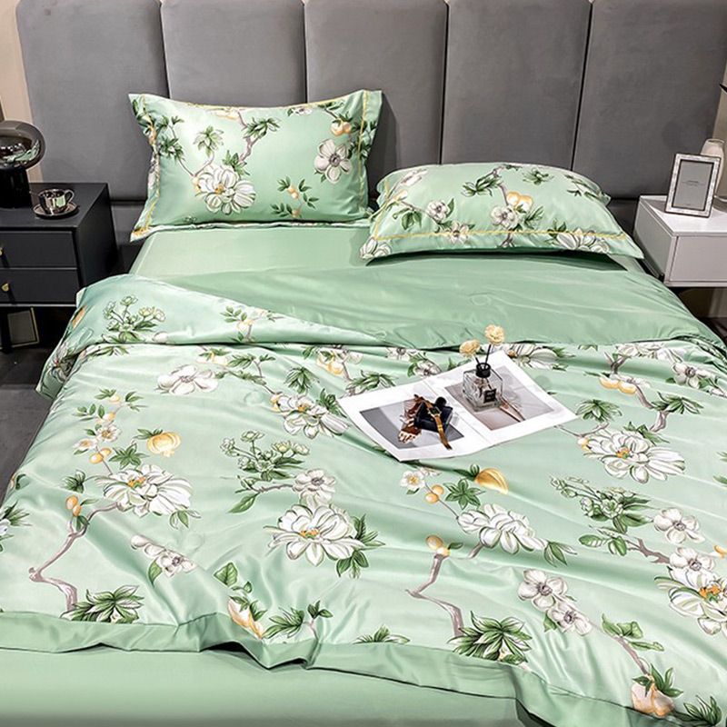 🌞Sommarrea - 50% rabatt🏆Floralt uppfriskande lakan (set om 4)